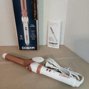 Conair Double Ceramic 1in. Barrel Curling Wand (New)